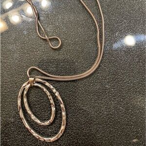 Silver Toned Fashion Necklace